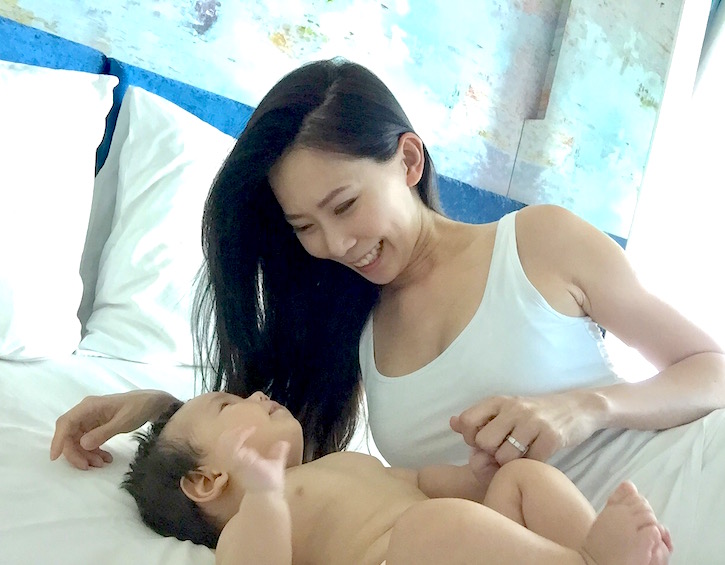 rhonda-wong-morning-routine-baby-1