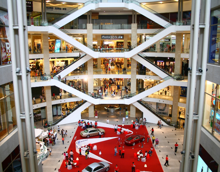 Shopping malls in Kuala Lumpur: Pavilion KL