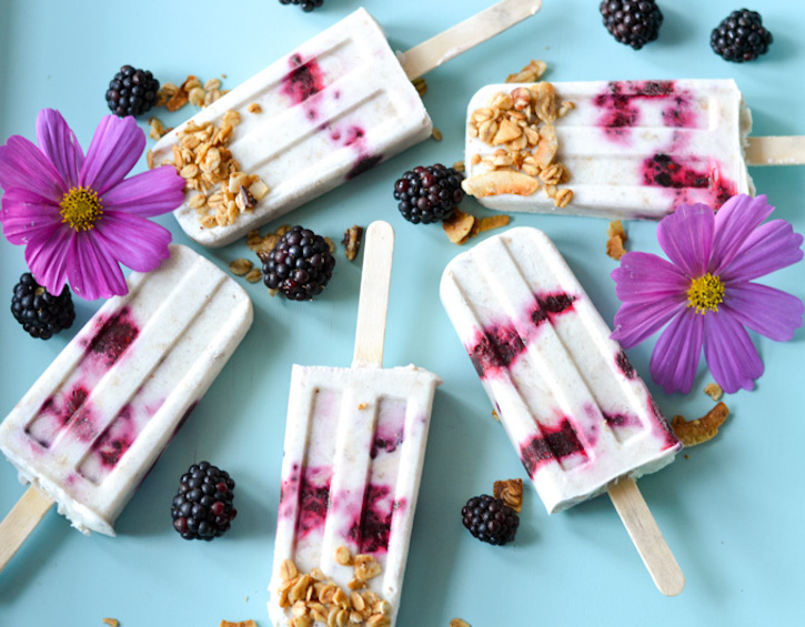 Popsicle Recipes: Yoghurt Breakfast Popsicles