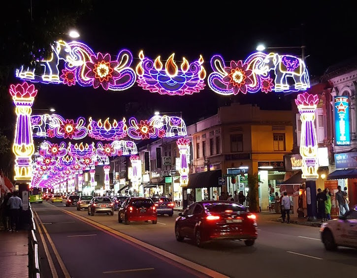 Deepavali 2024: lights and decorations in Singapore's Little india