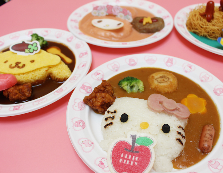 delicious themed food and bento boxes at sanrio puroland hello kitty japan