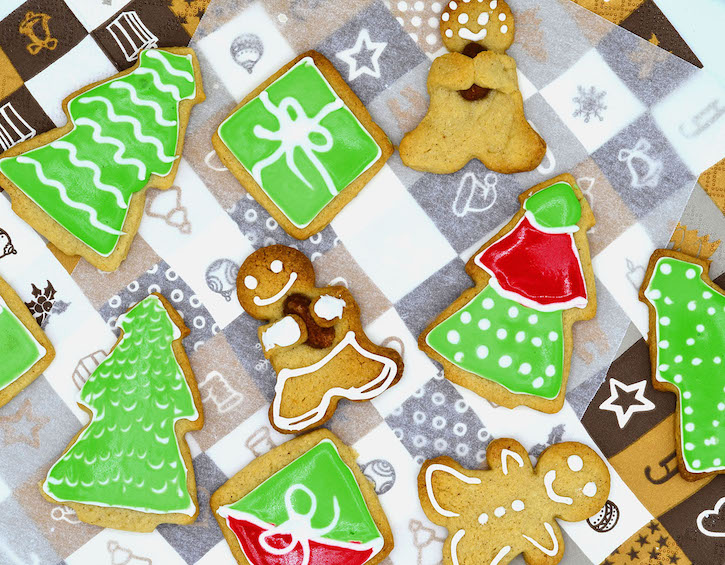 Christmas Cookies Santa Spiced Sugar Cookies