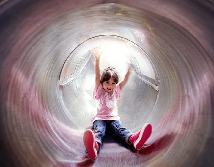 baby friendly mall playground changi airport t3 slide kids