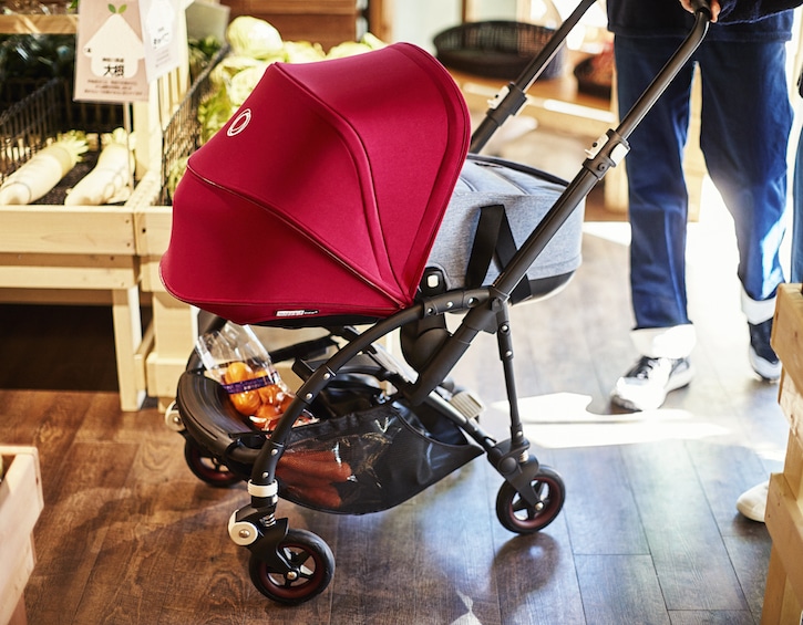 bugaboo bee5 supermarket shopping easy