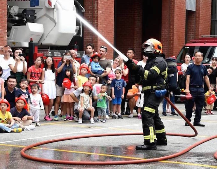 fire station open house kids