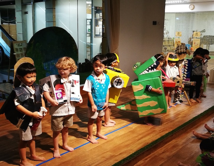 le clare preschool green activity recycling eco friendly