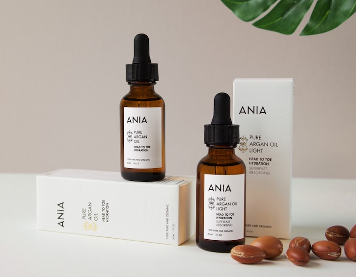 ania argan oil skincare how to use