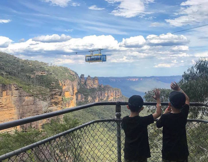 scenic world in the blue mountains australia