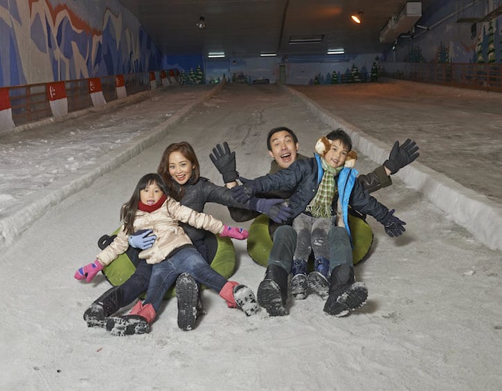 snow city singapore family slope