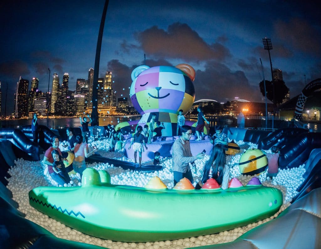 Art Zoo Inflatable Park 2018 @ i Light Marina Bay 2018.