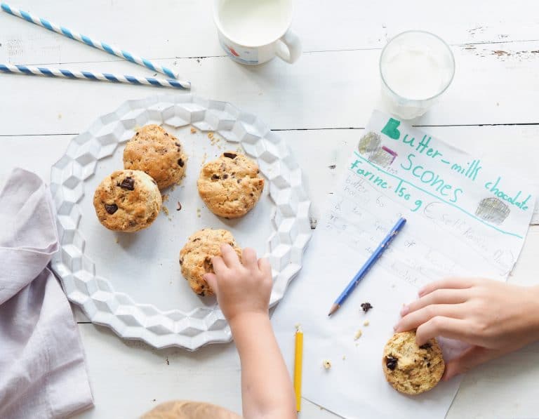 buttermilk chocolate scones recipe