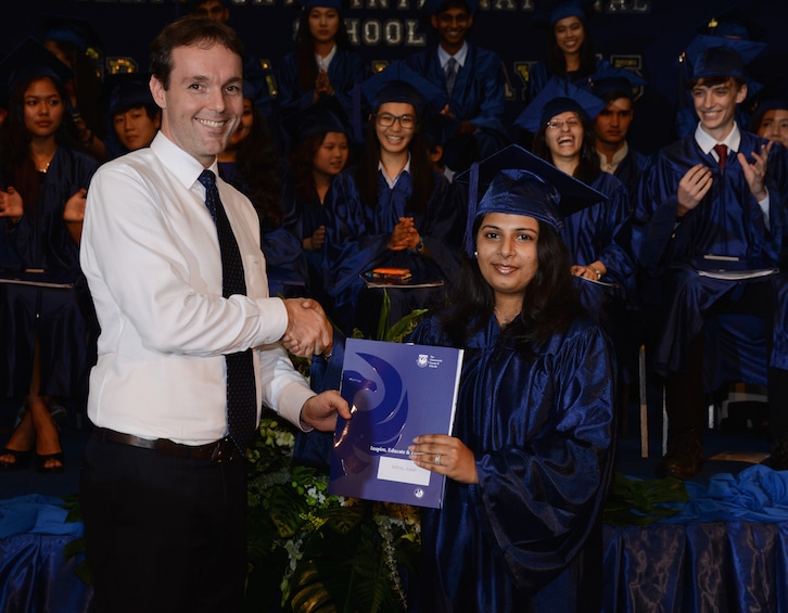 Chatsworth International School student Anjali Goyal, recipient of the Chatsworth Scholarship for IBDP