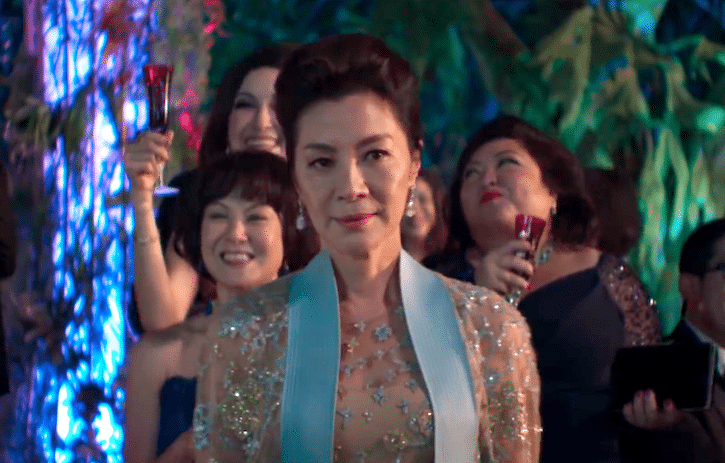 crazy rich asians michelle yeoh outfit kebaya modern