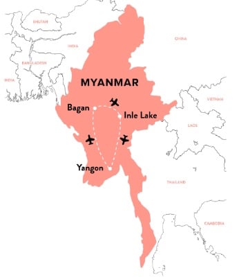 myanmar family travel