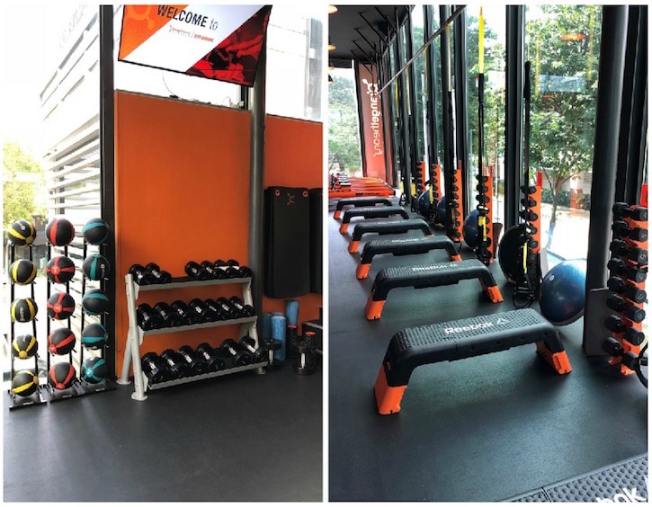 orangetheory fitness singapore weights equipment