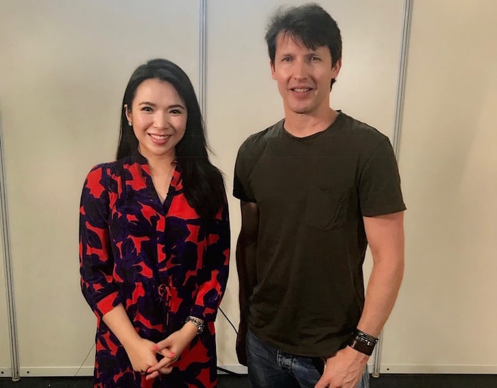 yvonne chan james blunt interview