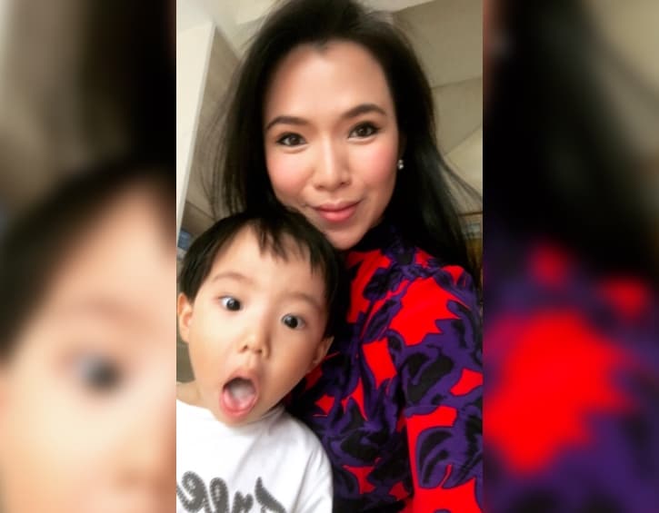 yvonne chan and son