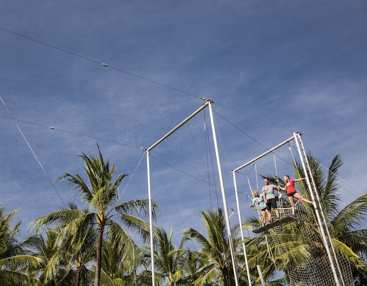 Club Med Bali kids activities Trapeze
