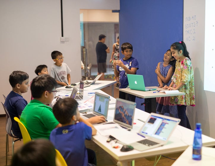 coding camps for kids with sg code campus