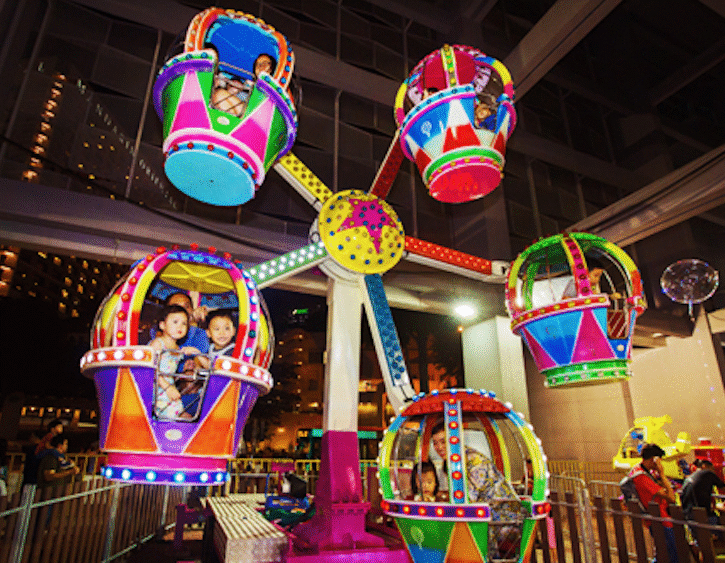 Bumper cars, Bowling, Ferris Wheels and more!