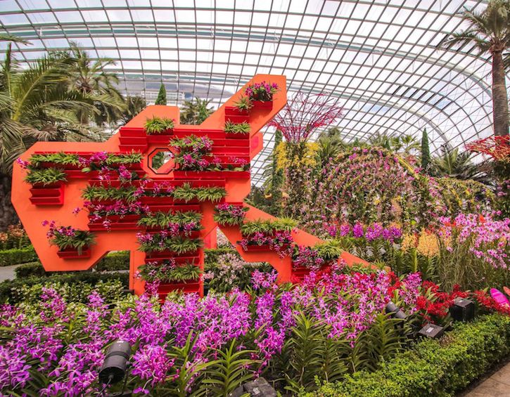 national day gardens by the bay