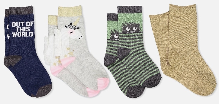 back to school socks at cottonon