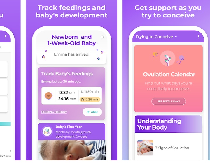 baby tracking app 