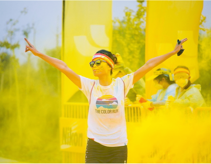So much fun for the whole family at the colourful Color Run 2018 Singapore