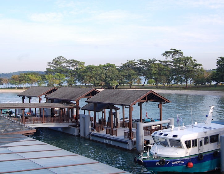 pulau ubin bum boats