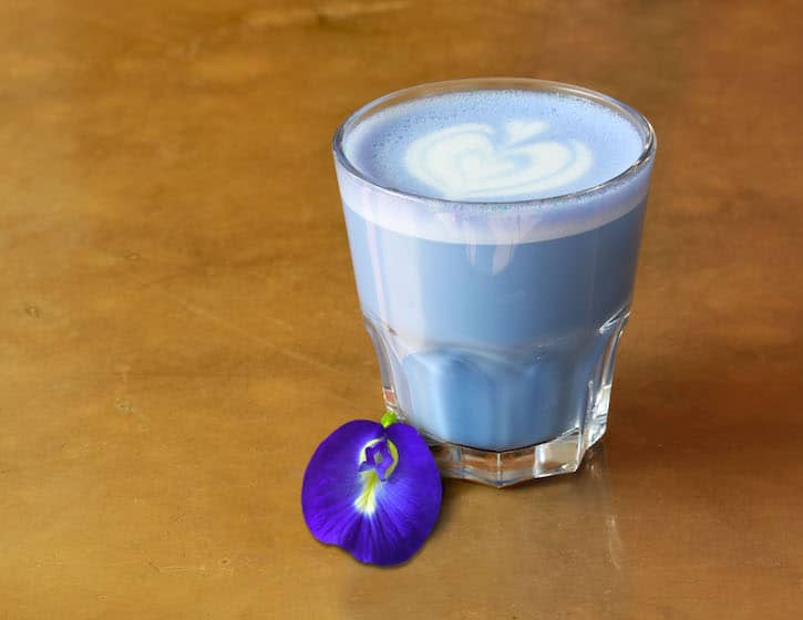 blue latte coffee trends