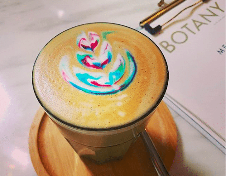 Rainbow coffee botany