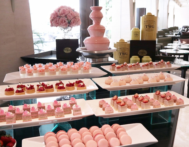Goodwood Park Hotel's Pink Buffet at L'Espresso at runs during October to support Breast Cancer Awareness 