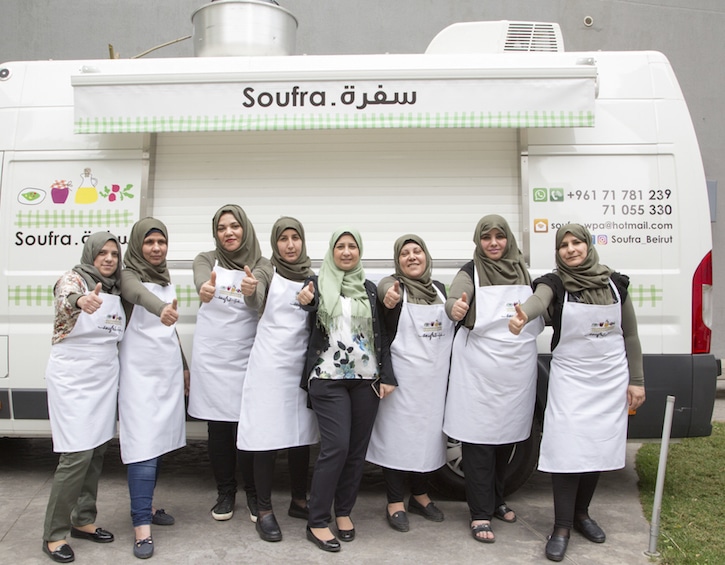 the women who start the soufra catering business