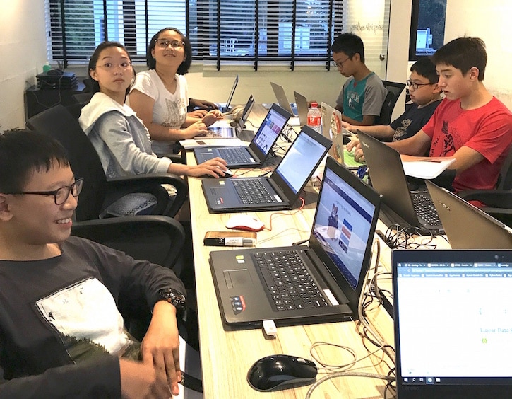 school holiday winter camps coding lab