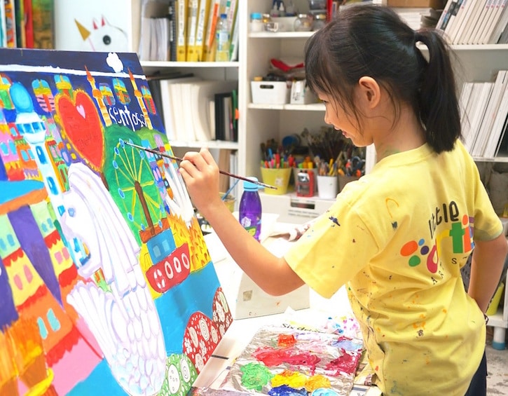 school holiday camps little artists