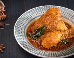 masala chicken from muthus curry indian food delivery singapore