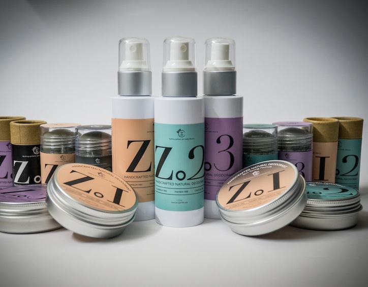 natural deodorant from ZeroYet100 at the Upmrkt online shopping