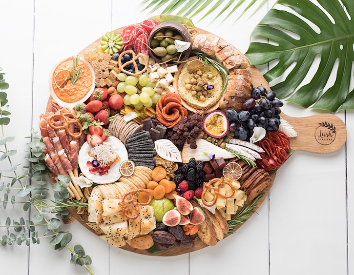 Festive platters by Lush Platters