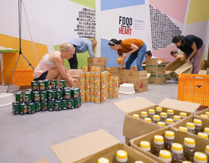 volunteer in singapore charities food from the heart canned food