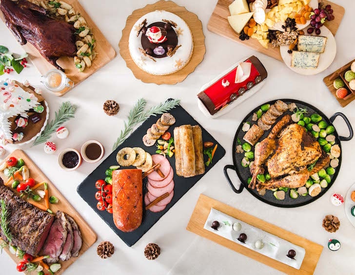 christmas dinner 2019 intercontinental singapore ash & elm brunch