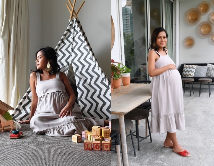 love-bonito-maternity-grey-dress