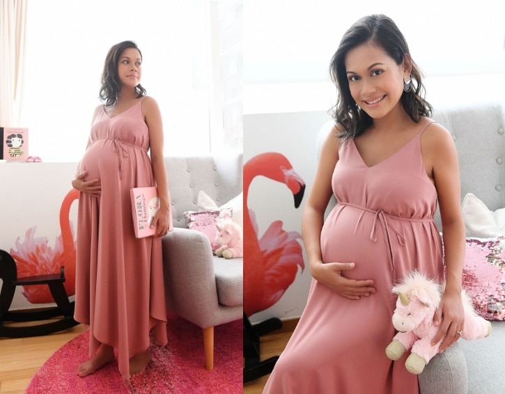 love-bonito-maternity-pink-maxi-dress