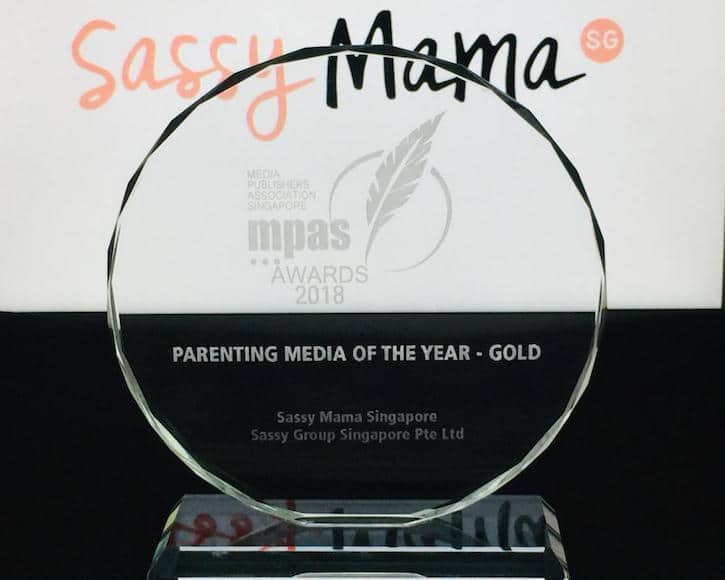 MPAS Awards Plaque Best Parenting Media