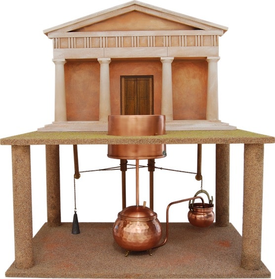 science centre ancient greece The automatic opening of the temple gates after a sacrifice had taken place on its altar 
