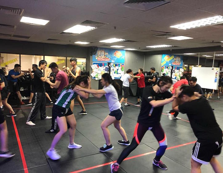 krav maga self-defense class