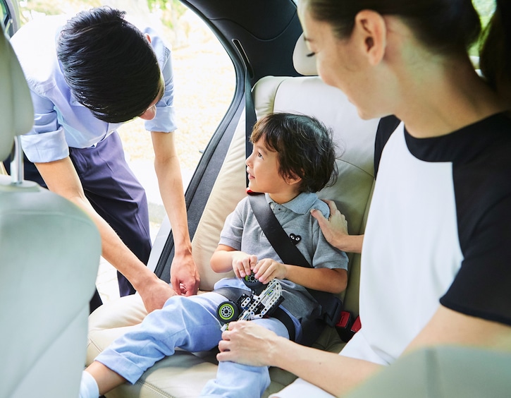 grab car child car seat mifold harness