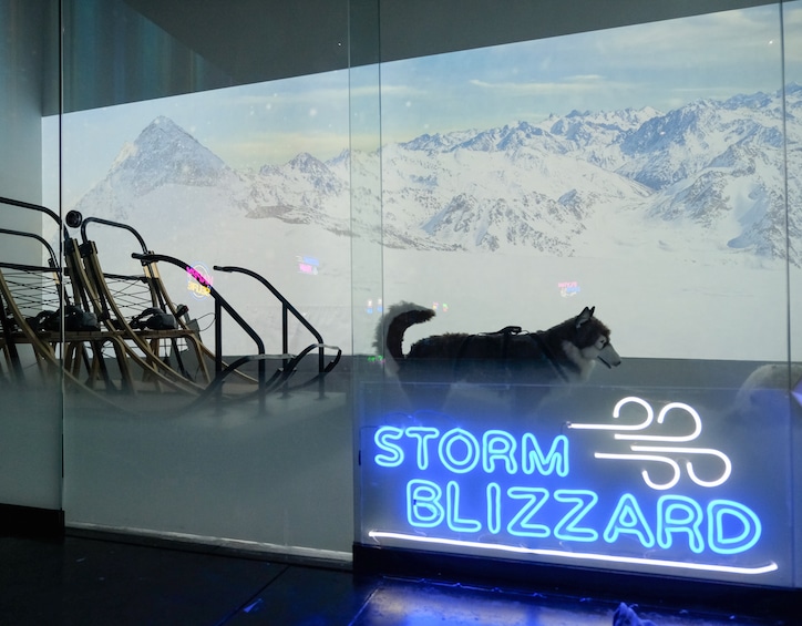 storm blizzard ride at headrock vr virtual reality theme park