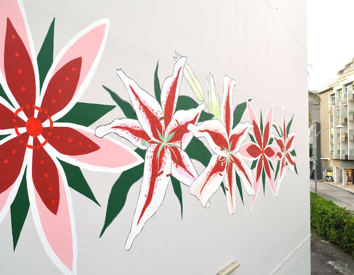artwalk little india mural stargazers wish susanna tan