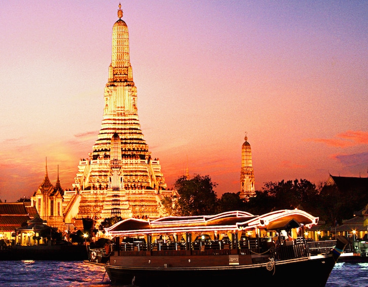 bangkok with kids apsara river cruise banyan tree