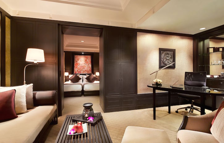 2-Bedroom Suite at Banyan Tree Bangkok with kids